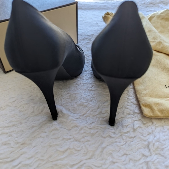 NIB- Louis Vuitton Peeptoe Heels - Picture 6 of 11
